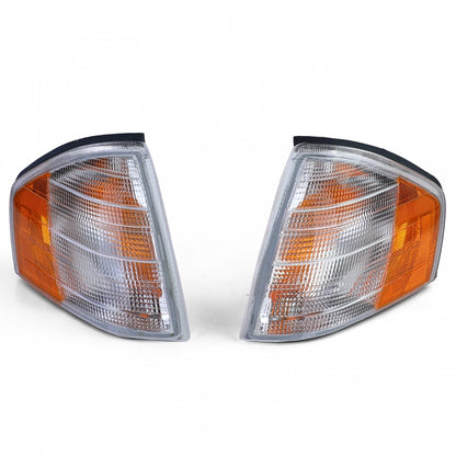 White Indicator Pair for Mercedes SL R129 (1989–2001)