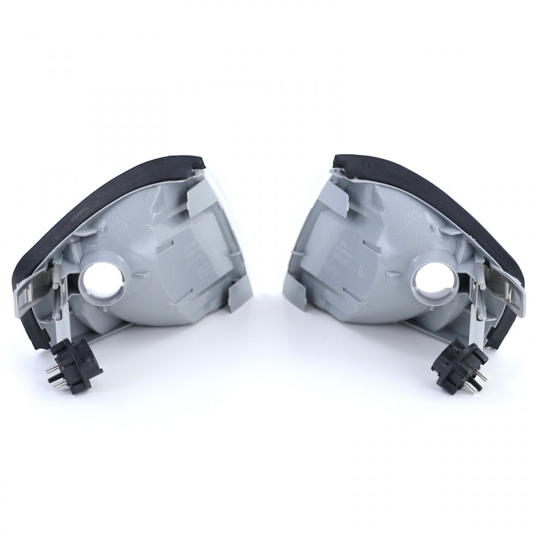White Indicator Pair with Sockets for Mercedes SL R129 (1989–2001)