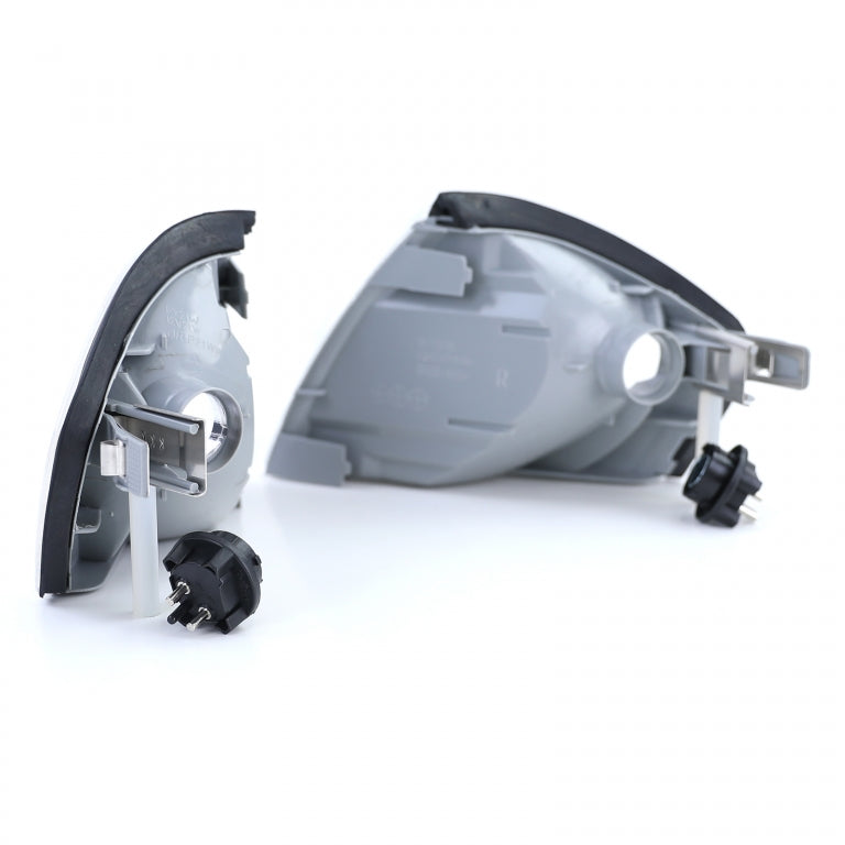 White Indicator Pair with Sockets for Mercedes SL R129 (1989–2001)