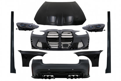 Wide Body Kit G80 M3 Conversion for BMW 3 Series G20 Sedan LHD (2018–2022)