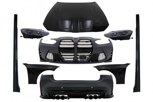 Wide Body Kit G80 M3 Conversion for BMW 3 Series G20 Sedan LHD (2018–2022)