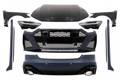 Wide Body Kit RS Design Conversion for Audi A7 4G Facelift (2015–2017)