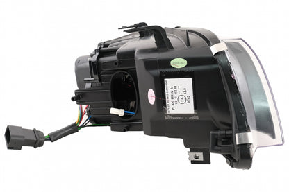 Xenon Headlights U-LED 3D Black for BMW 3 Series E90 E91 LHD (2005–2008)