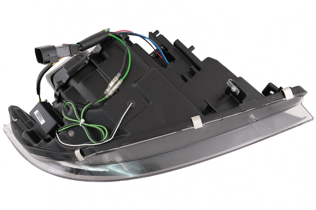 Xenon Headlights U-LED 3D Black for BMW 3 Series E90 E91 LHD (2005–2008)