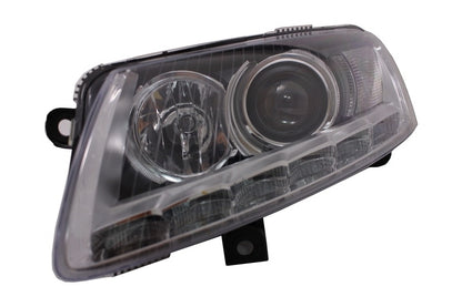 Xenon Headlights with LED DRL Chrome for Audi A6 C6 4F (2004–2008) Without AFS