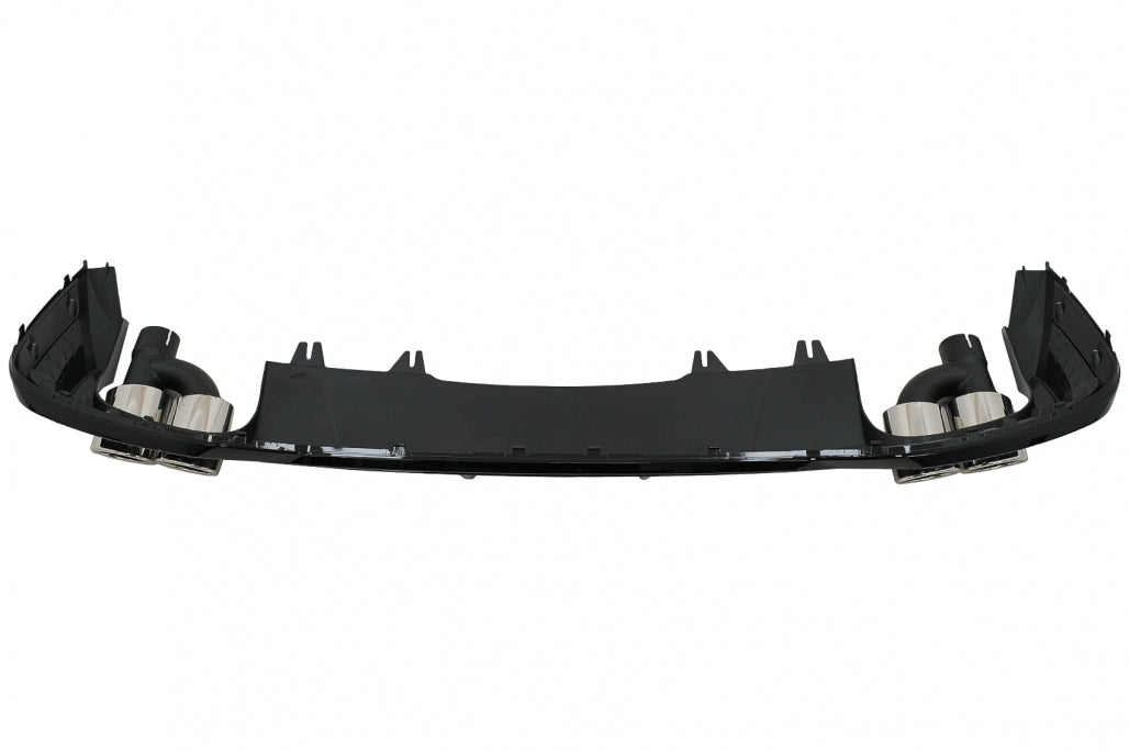 Rear Bumper Diffuser Piano Black for Audi A5 F5 Facelift S-Line (2020–Up)