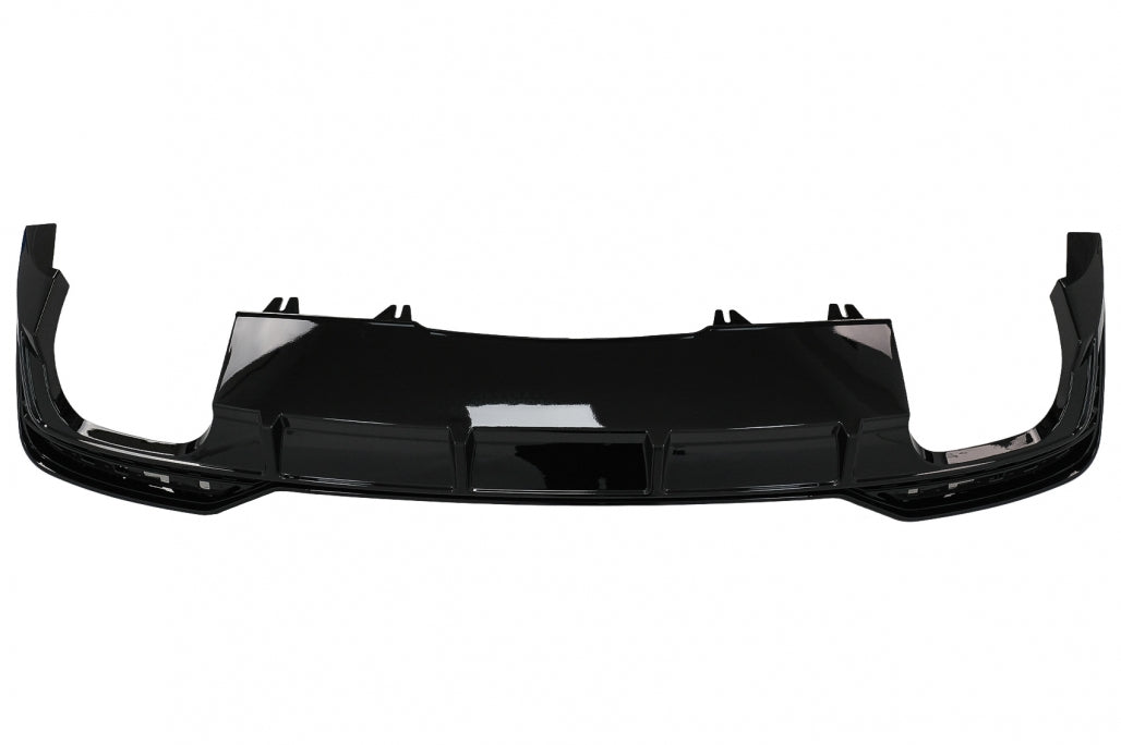 Rear Bumper Diffuser Piano Black for Audi A5 F5 Facelift S-Line (2020–Up)