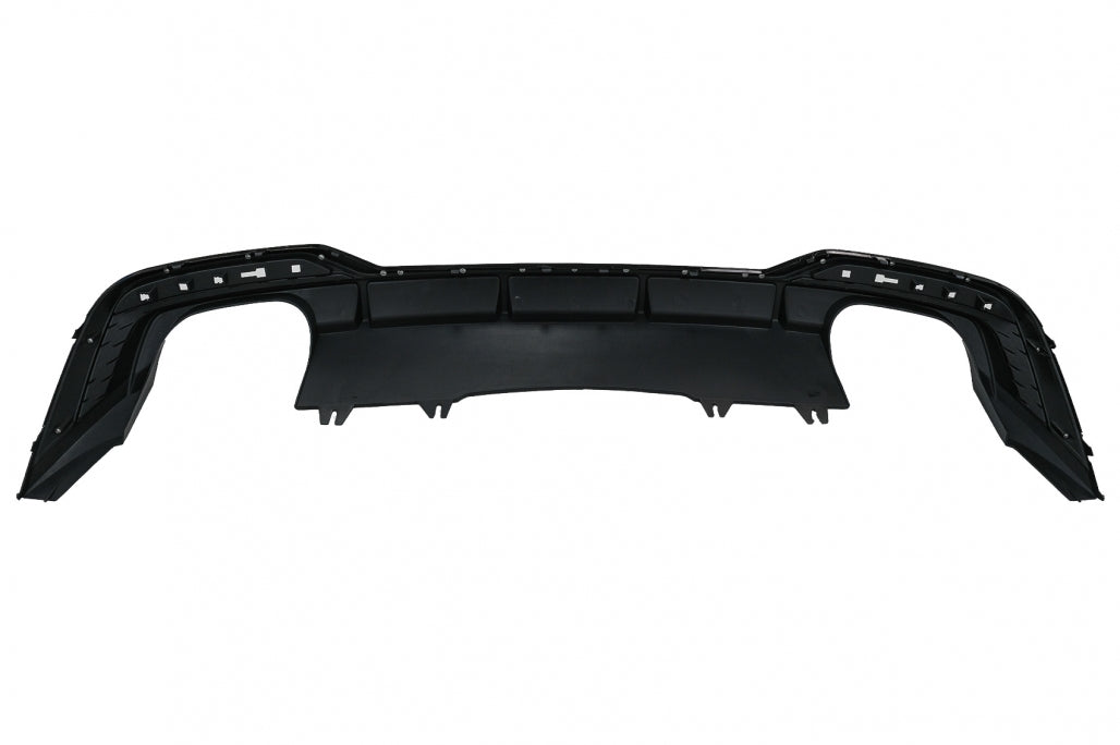 Rear Bumper Diffuser Piano Black for Audi A5 F5 Facelift S-Line (2020–Up)