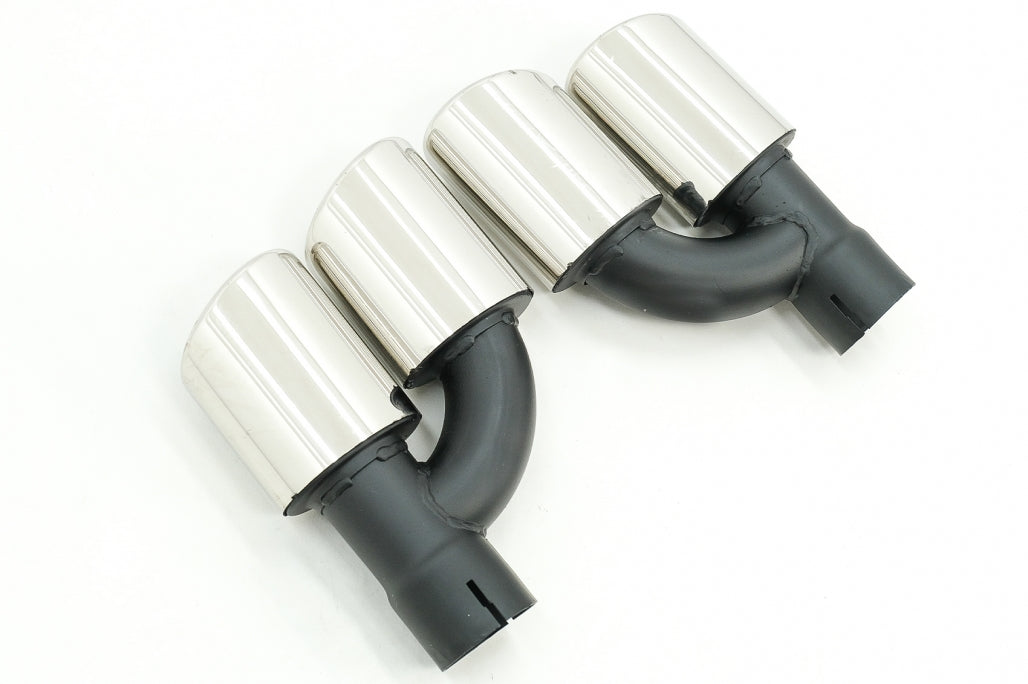 Rear Bumper Diffuser Piano Black for Audi A5 F5 Facelift S-Line (2020–Up)